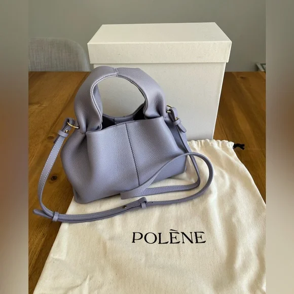 Brand new in box Polene Numero Neuf Mini Mauve - Picture 1 of 17
